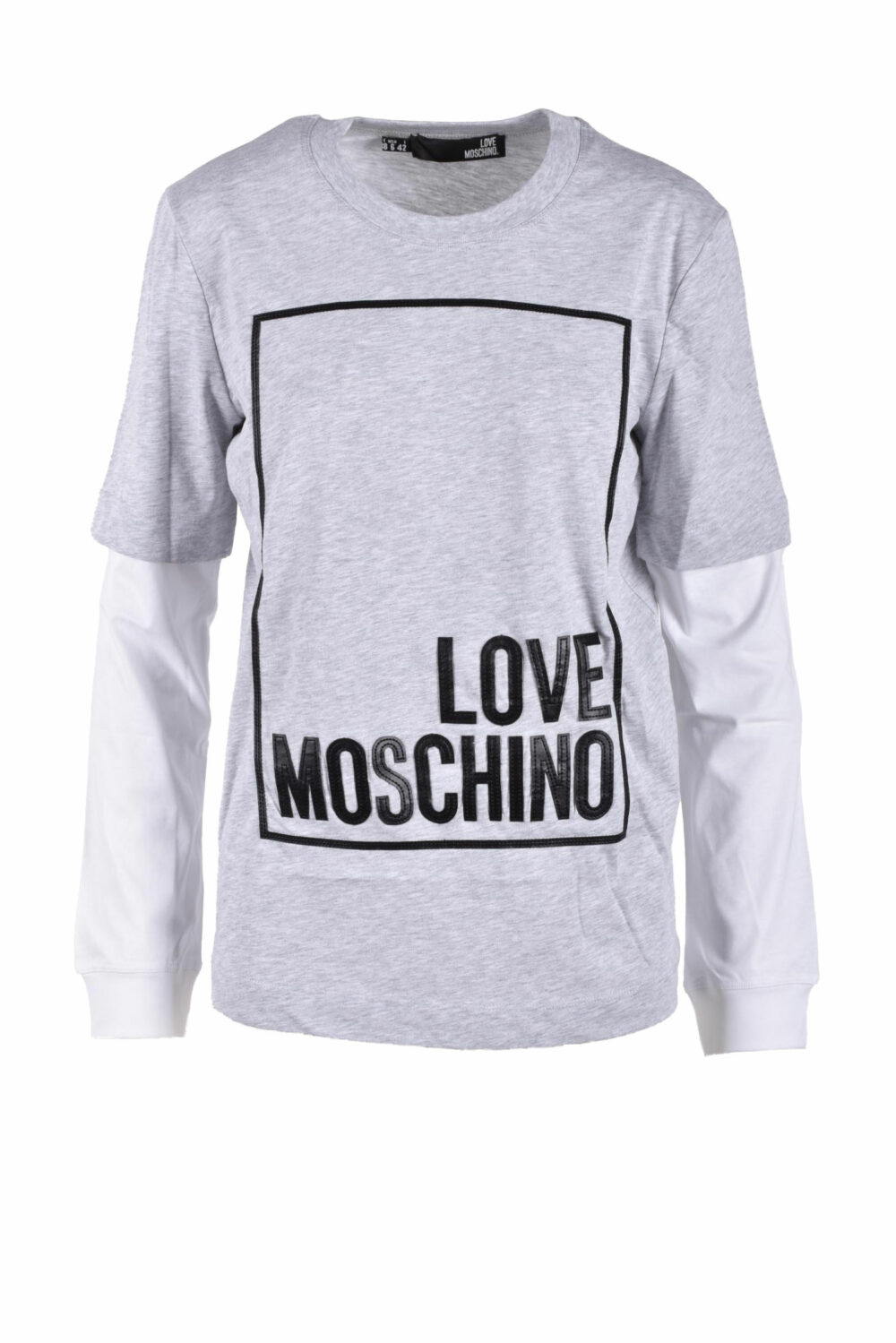T-shirt Love Moschino Grigio - Foto 1