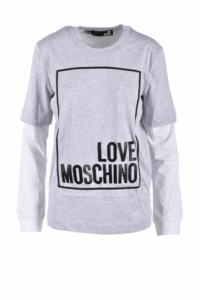 T-shirt Love Moschino  Grigio
