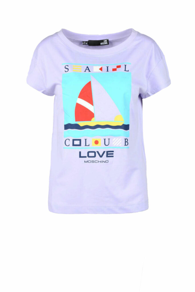 T-shirt Love Moschino  Lilla