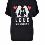 T-shirt Love Moschino Nero - Foto 1