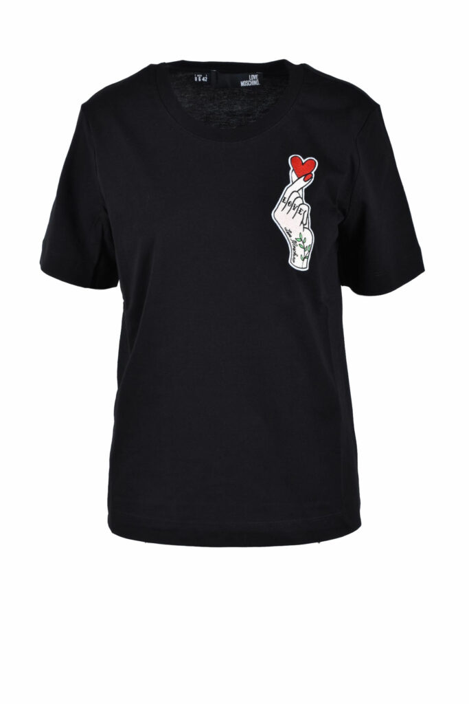 T-shirt Love Moschino  Nero