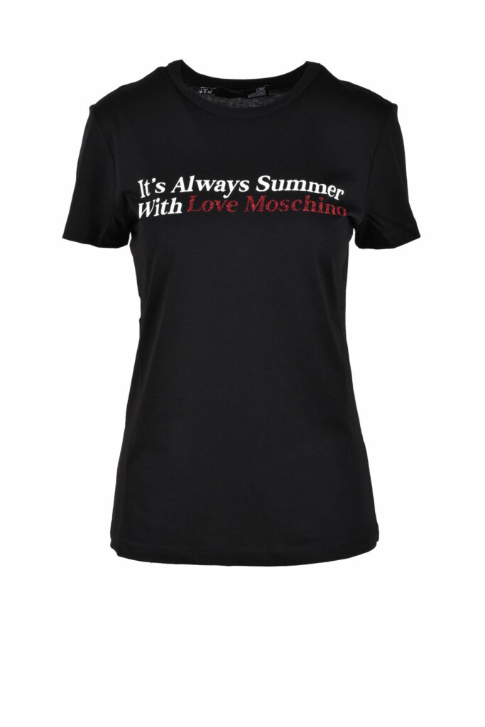 T-shirt Love Moschino  Nero