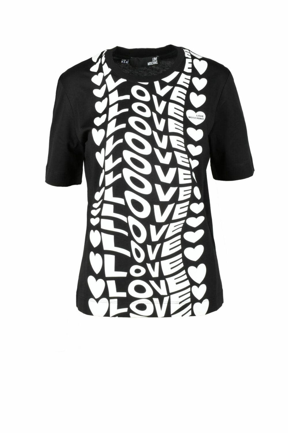 T-shirt Love Moschino Nero - Foto 1