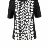 T-shirt Love Moschino Nero - Foto 1