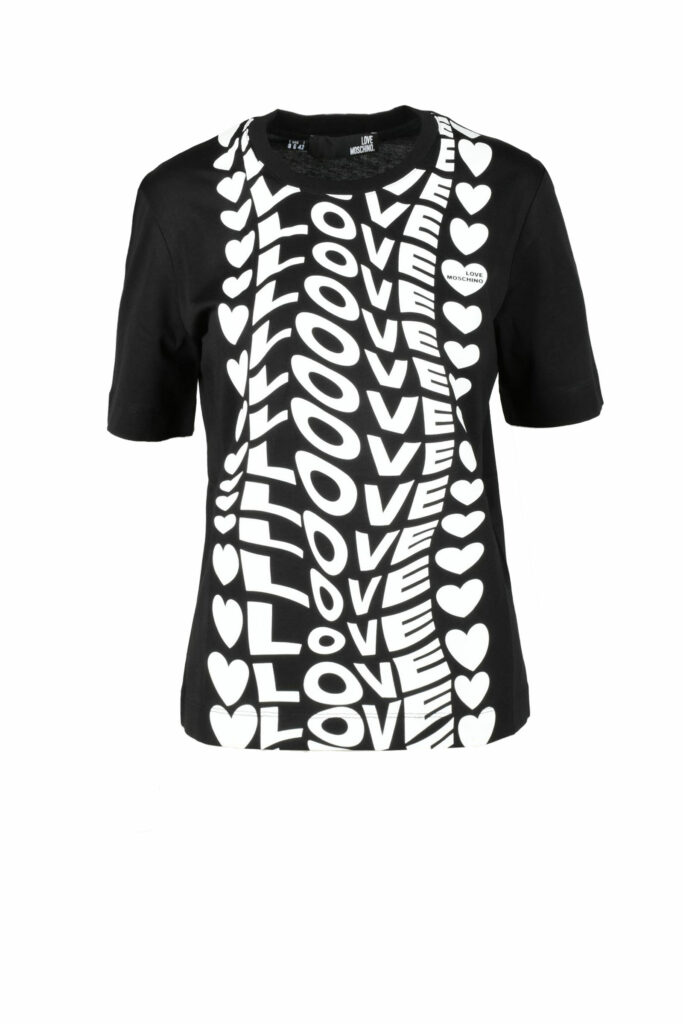 T-shirt Love Moschino  Nero