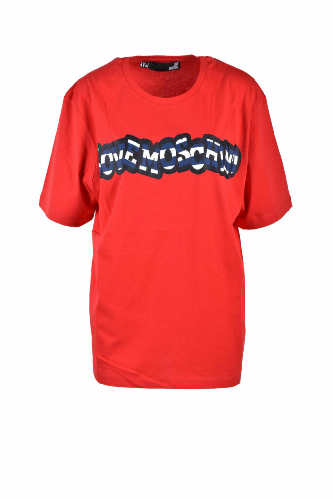T-shirt Love Moschino  Rosso