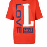 T-shirt Love Moschino Rosso - Foto 1