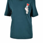 T-shirt Love Moschino Verde - Foto 1