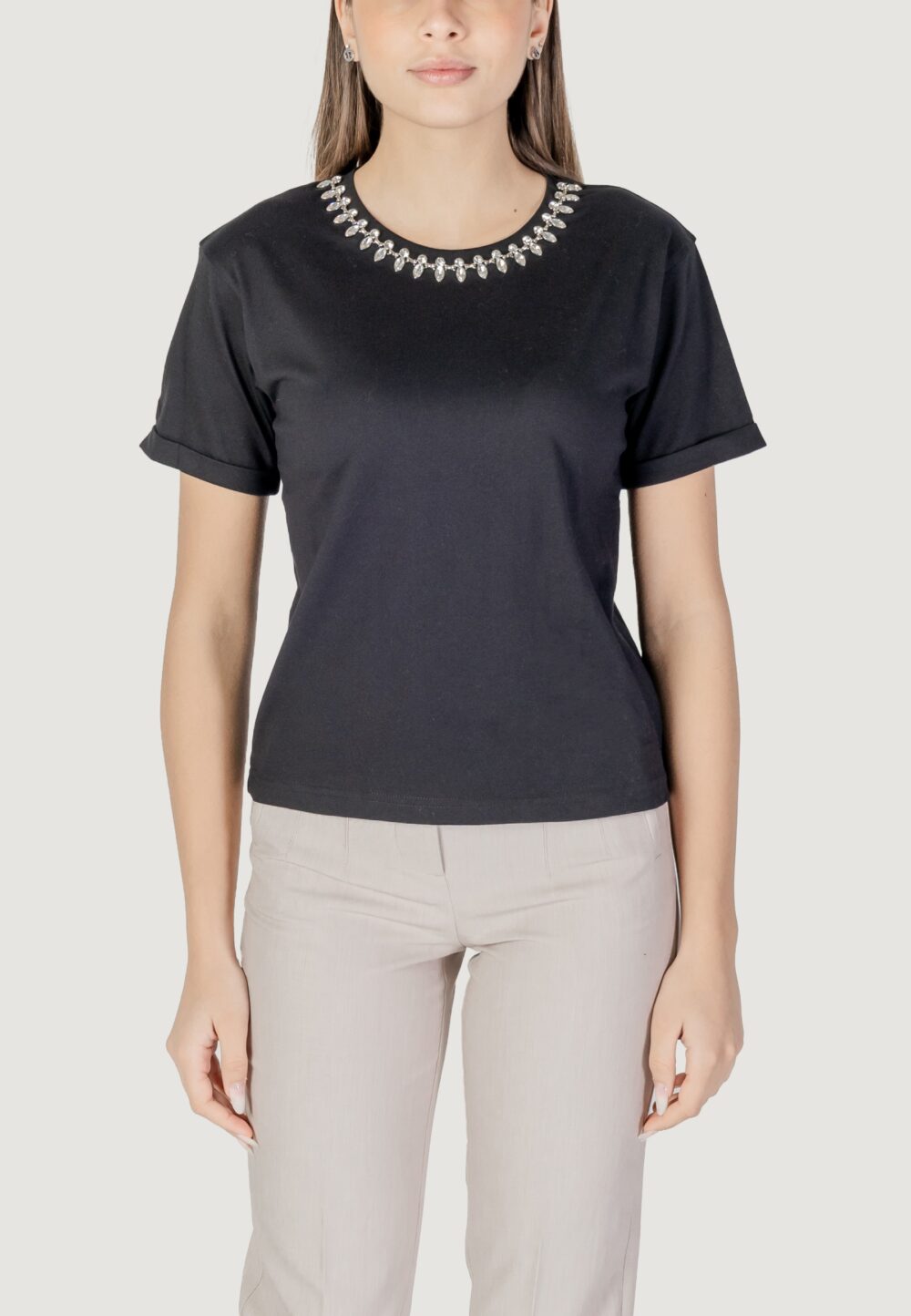 T-shirt Morgan De Toi Nero - Foto 1