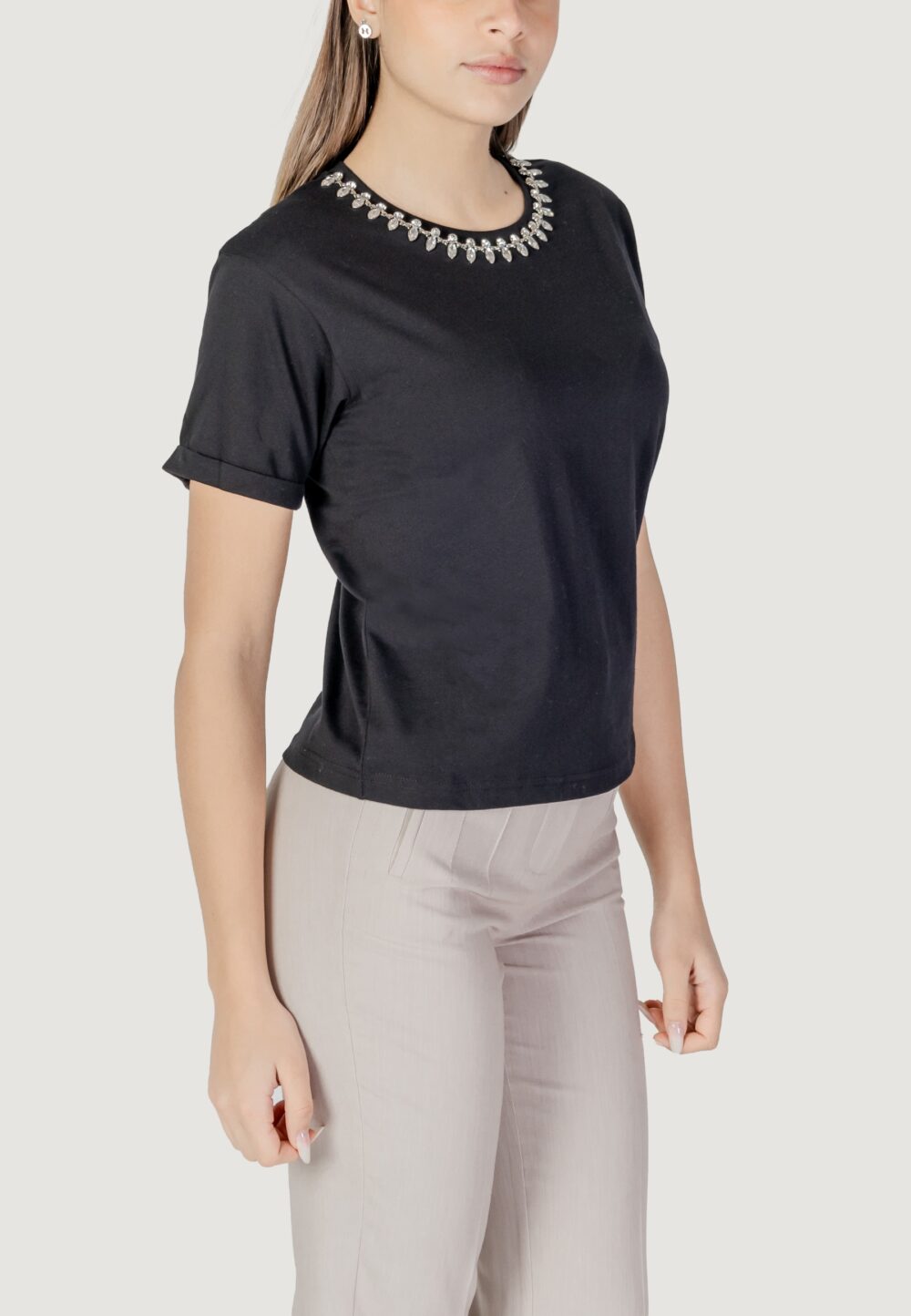 T-shirt Morgan De Toi Nero - Foto 3