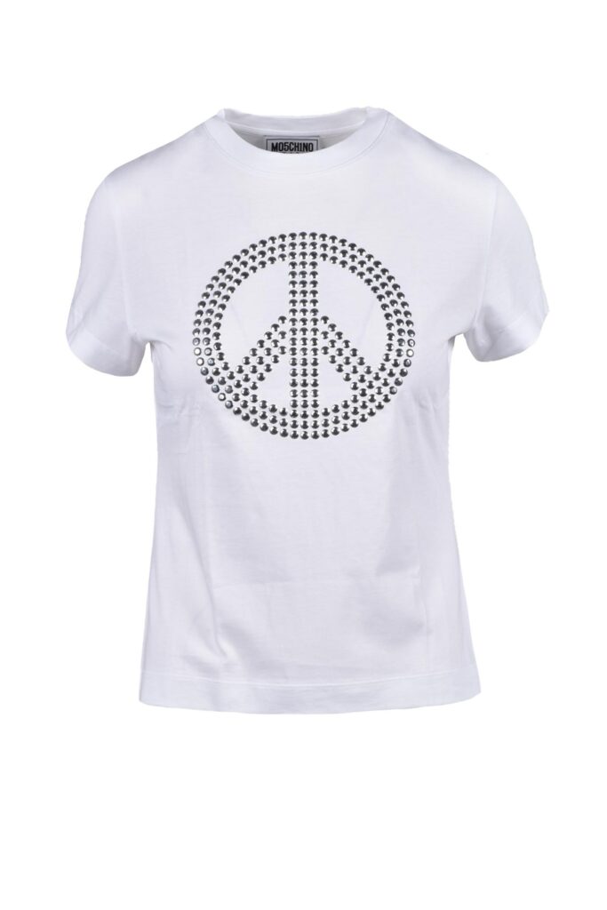 T-shirt MOSCHINO JEANS  Bianco