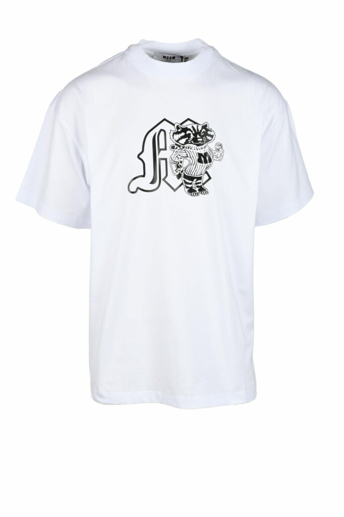 T-shirt MSGM  Bianco