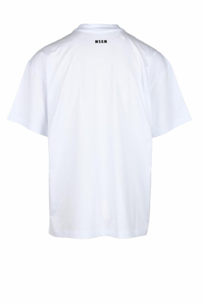 T-shirt MSGM  Bianco