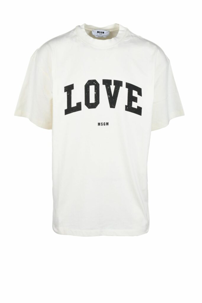 T-shirt MSGM  Panna