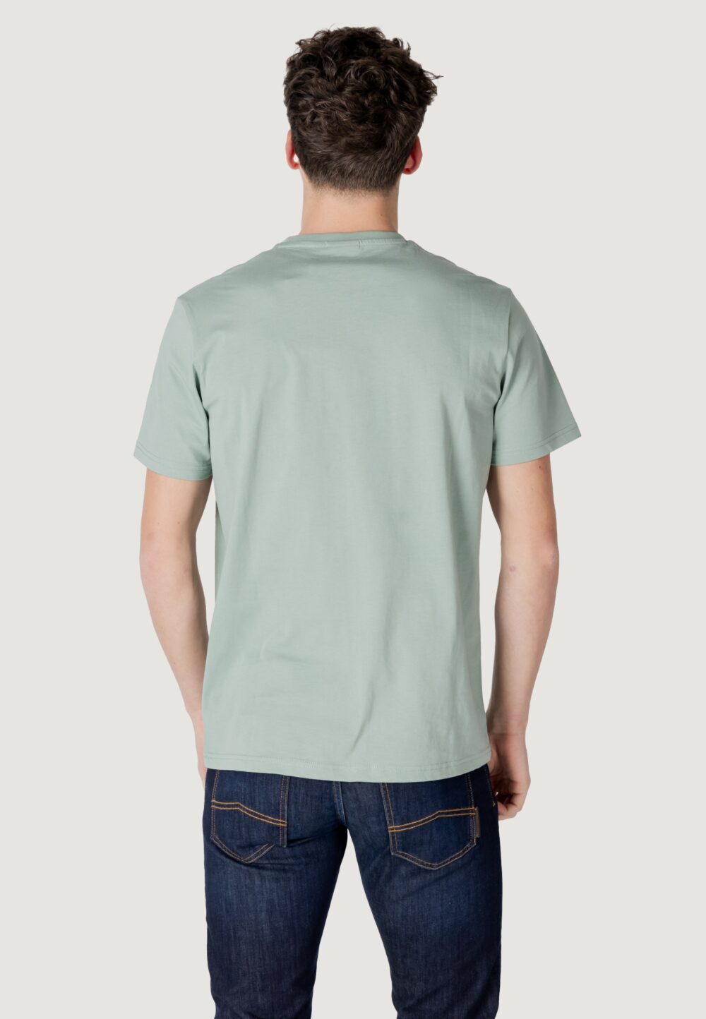 T-shirt Napapijri salis ss sum VERDE SALVIA - Foto 2