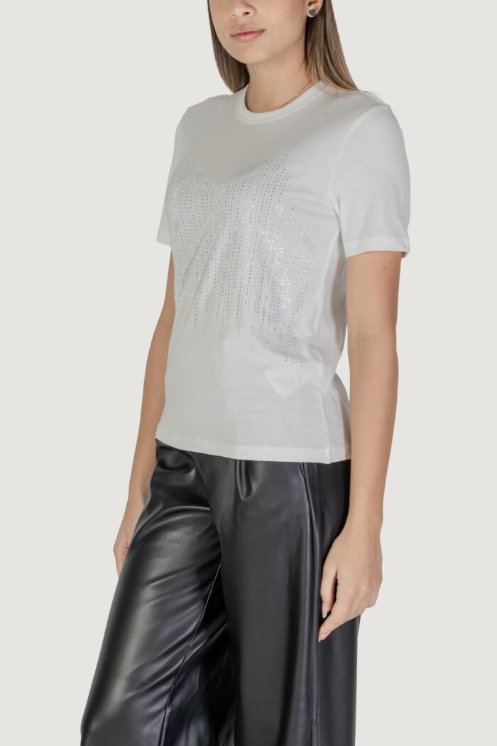 T-shirt Only onlbillie life s/s top jrs Bianco