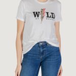 T-shirt Only onlhenny life reg s/s top box jrs Bianco - Foto 1