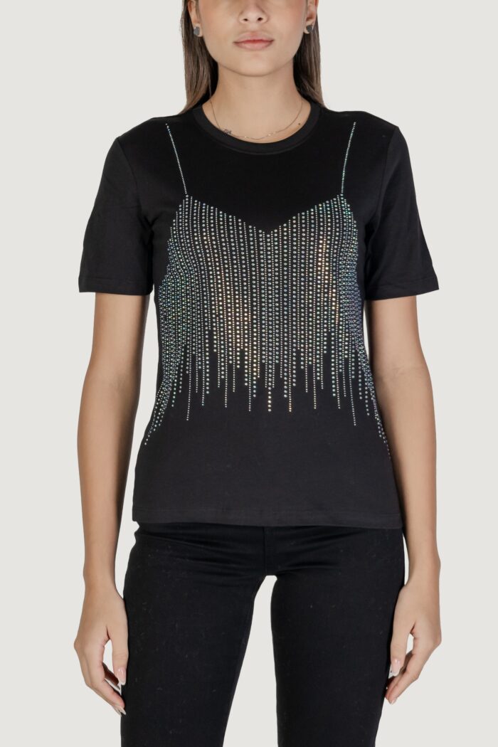 T-shirt Only onlbillie life s/s top jrs Nero