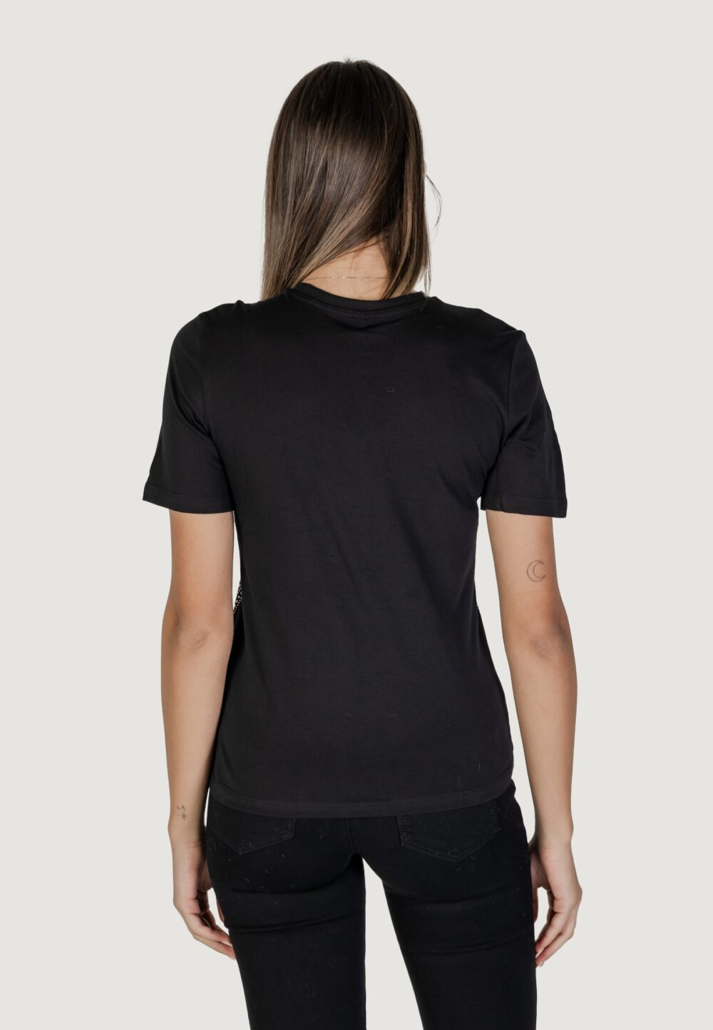 T-shirt Only onlbillie life s/s top jrs Nero - Foto 4