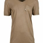 T-shirt TAKESHY KUROSAWA Taupe - Foto 1