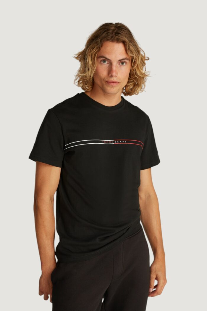T-shirt Tommy Hilfiger Jeans tjm entry graphic Nero