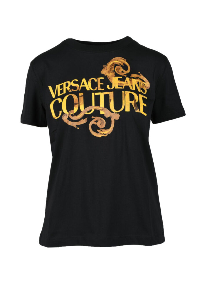T-shirt Versace Jeans Couture  NERO/GIALLO