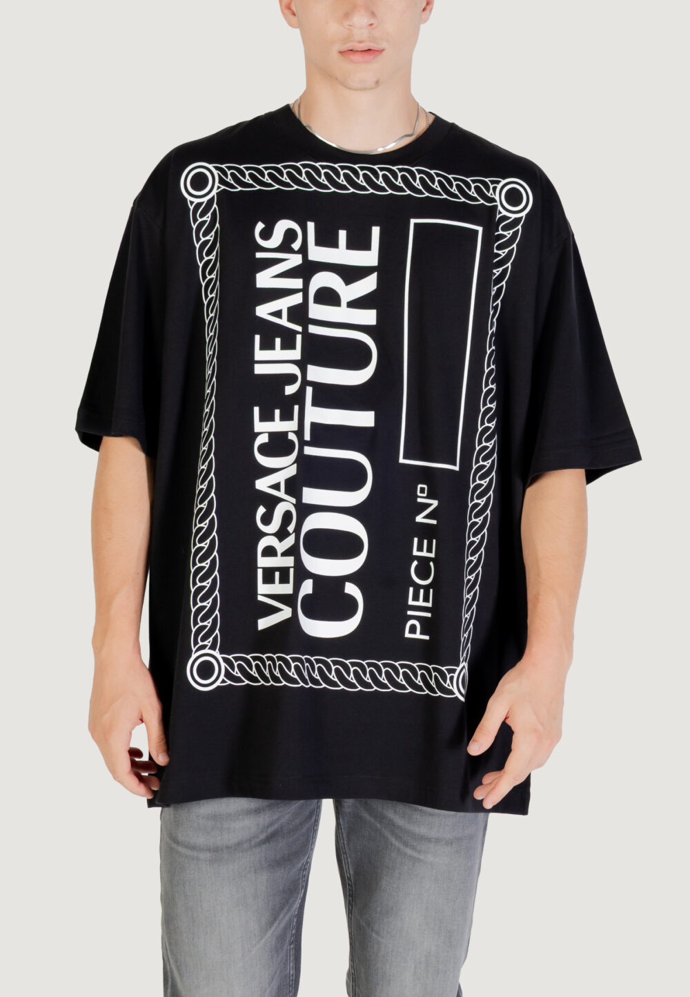 T-shirt Versace Jeans Couture Nero - Foto 5