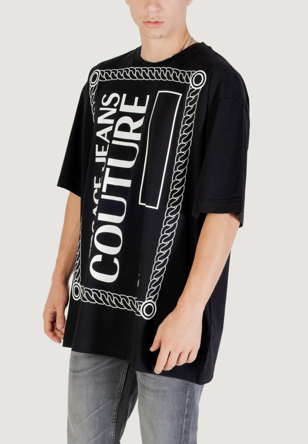 T-shirt Versace Jeans Couture Nero - Foto 6