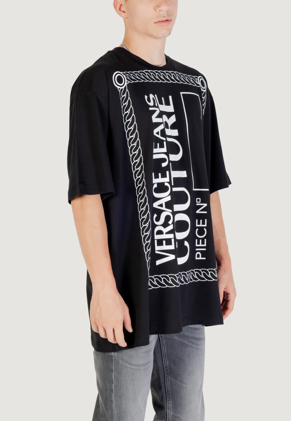 T-shirt Versace Jeans Couture Nero - Foto 7