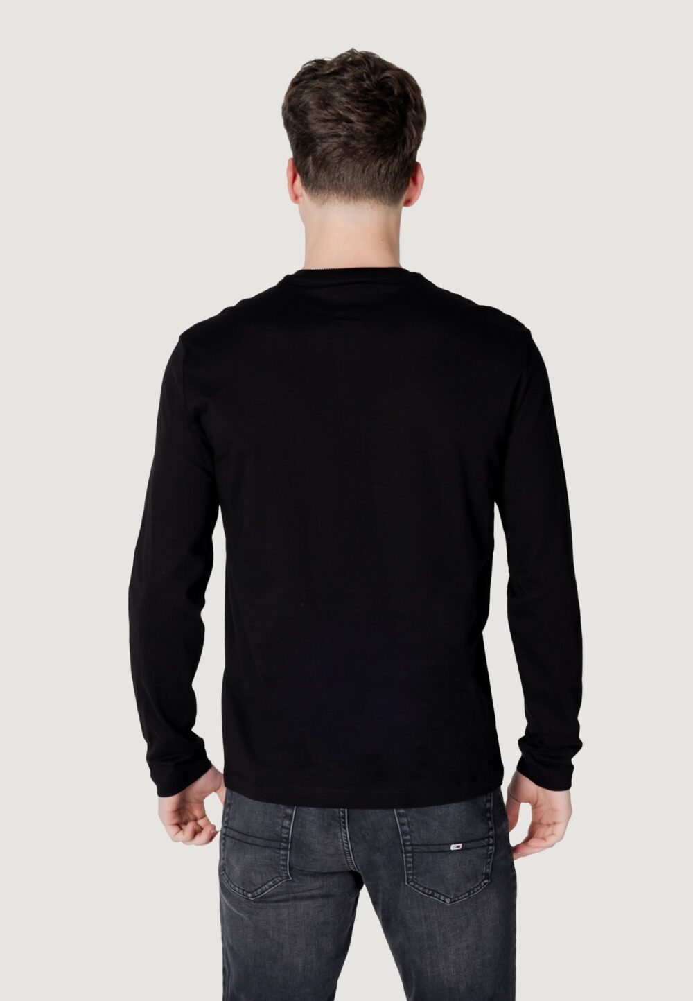 T-shirt manica lunga Armani Exchange Nero - Foto 5