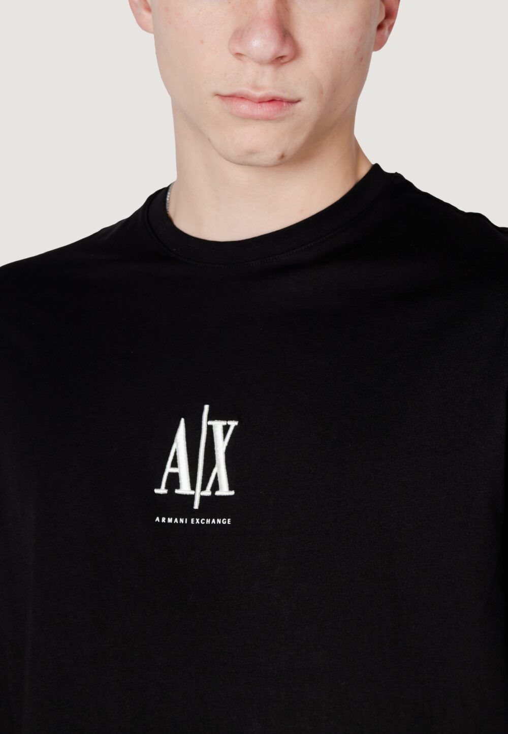 T-shirt manica lunga Armani Exchange Nero - Foto 6