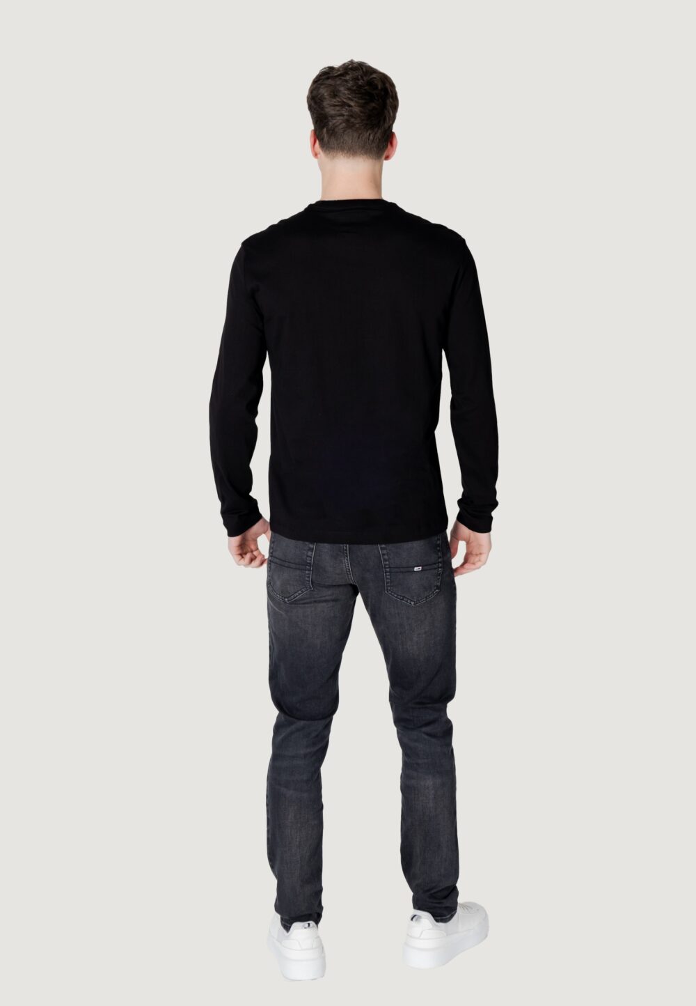 T-shirt manica lunga Armani Exchange Nero - Foto 7
