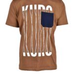 T-shirt TAKESHY KUROSAWA Marrone - Foto 1