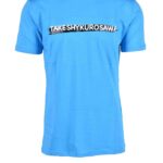 T-shirt TAKESHY KUROSAWA Turchese - Foto 1