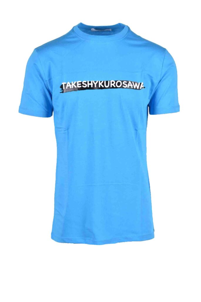 T-shirt TAKESHY KUROSAWA  Turchese