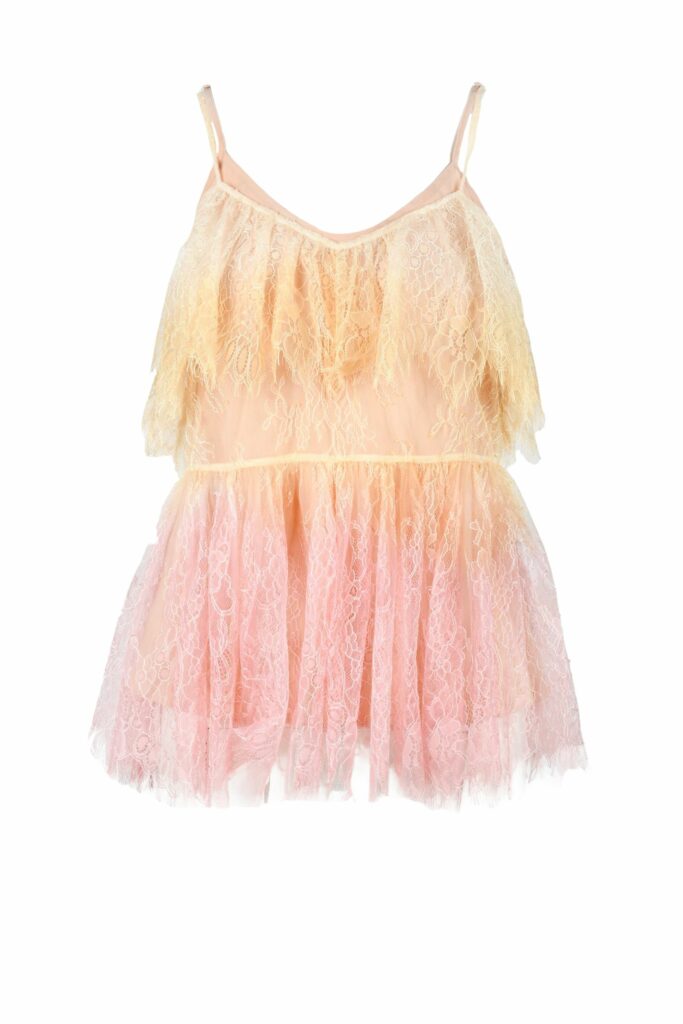 Top TWIN SET  GIALLO – ROSA
