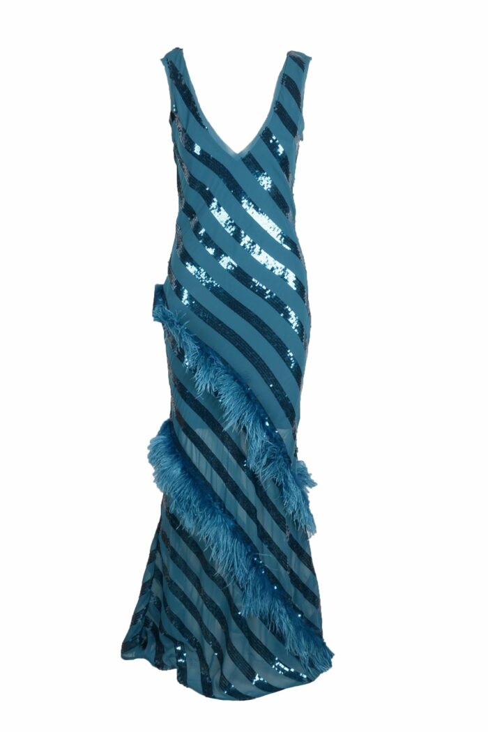 Vestito corto PATRIZIA PEPE SERA°  Petrolio