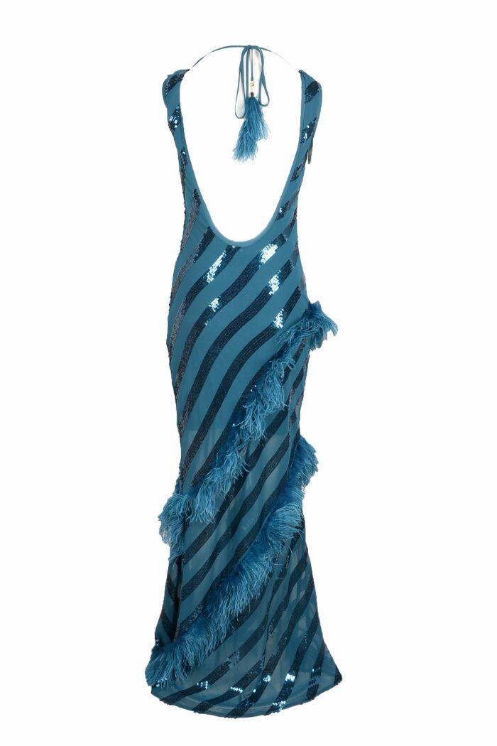 Vestito corto PATRIZIA PEPE SERA°  Petrolio