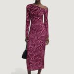 Vestito lungo Desigual Fuxia - Foto 1