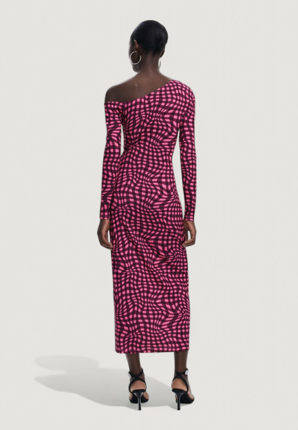 Vestito lungo Desigual Fuxia - Foto 3