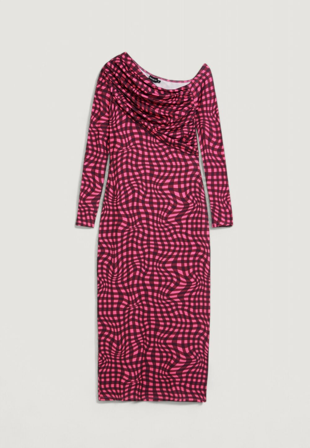 Vestito lungo Desigual Fuxia - Foto 4