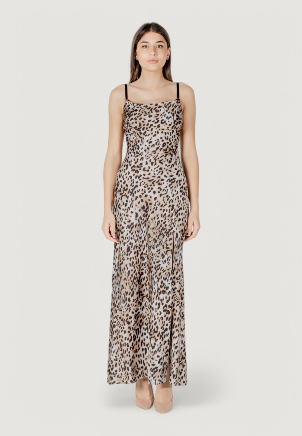 Vestito lungo Guess adÈle lace neckline Beige - Foto 9