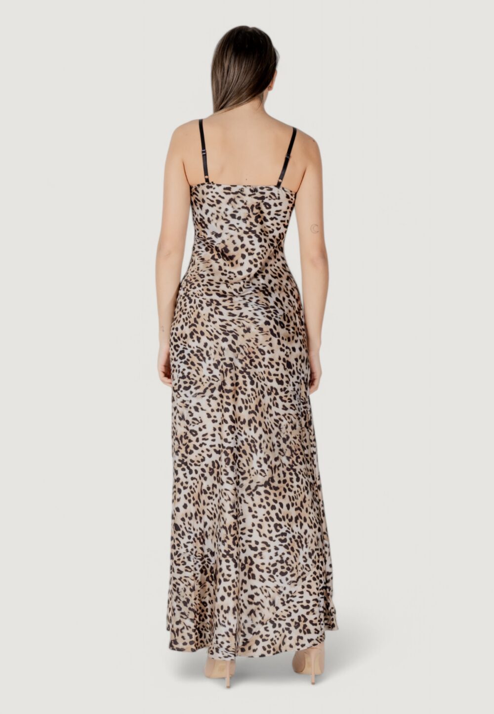 Vestito lungo Guess adÈle lace neckline Beige - Foto 7