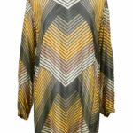 Vestito lungo TWIN SET GIALLO - VERDE - Foto 1