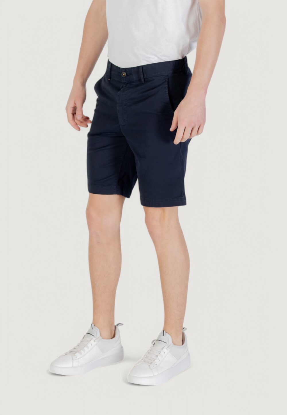Bermuda Boss chino-slim-shorts 10270650 01 Blue scuro - Foto 2