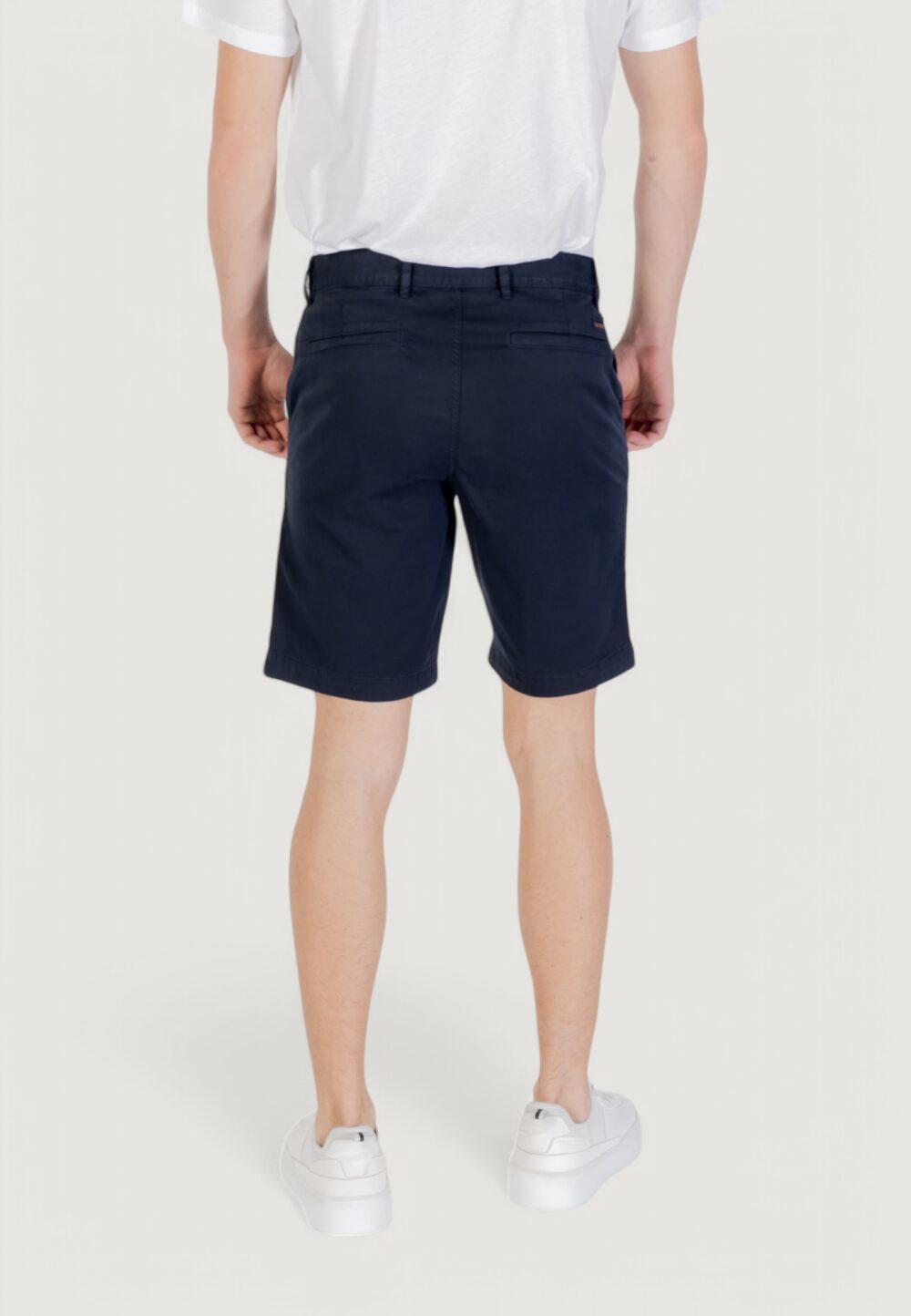 Bermuda Boss chino-slim-shorts 10270650 01 Blue scuro - Foto 4