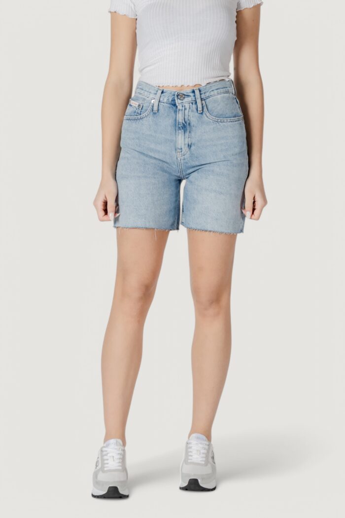 Bermuda Calvin Klein Jeans bermuda short Denim chiaro
