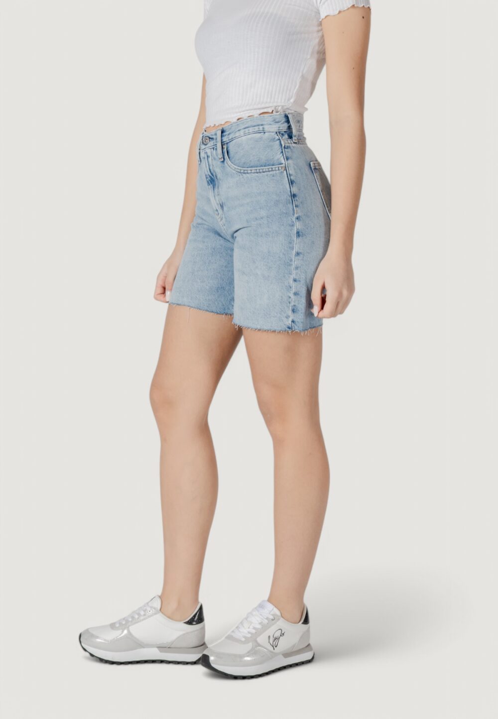 Bermuda Calvin Klein Jeans bermuda short Denim chiaro - Foto 3