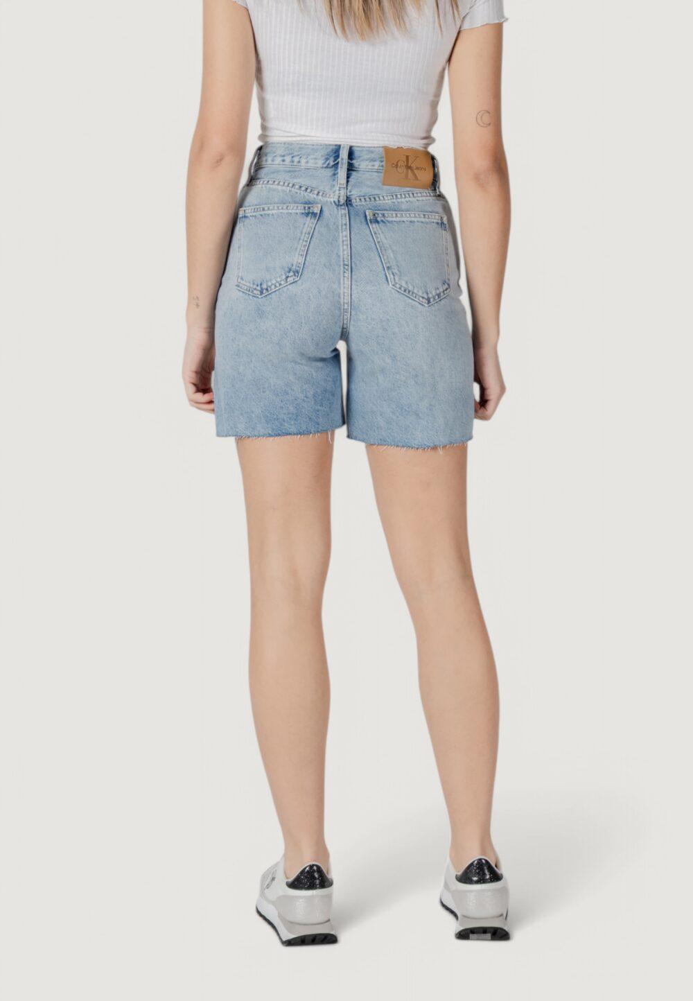 Bermuda Calvin Klein Jeans bermuda short Denim chiaro - Foto 5
