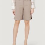 Bermuda da completo Vila Clothes viflea rw tailored shorts Marrone - Foto 1